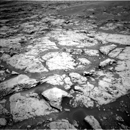 Nasa's Mars rover Curiosity acquired this image using its Left Navigation Camera on Sol 1869, at drive 2204, site number 66