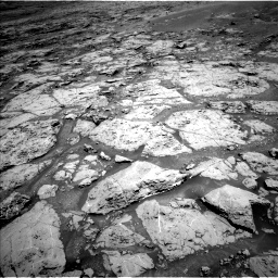 Nasa's Mars rover Curiosity acquired this image using its Left Navigation Camera on Sol 1869, at drive 2210, site number 66