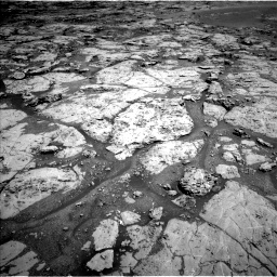 Nasa's Mars rover Curiosity acquired this image using its Left Navigation Camera on Sol 1869, at drive 2222, site number 66