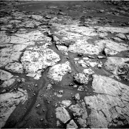 Nasa's Mars rover Curiosity acquired this image using its Left Navigation Camera on Sol 1869, at drive 2246, site number 66