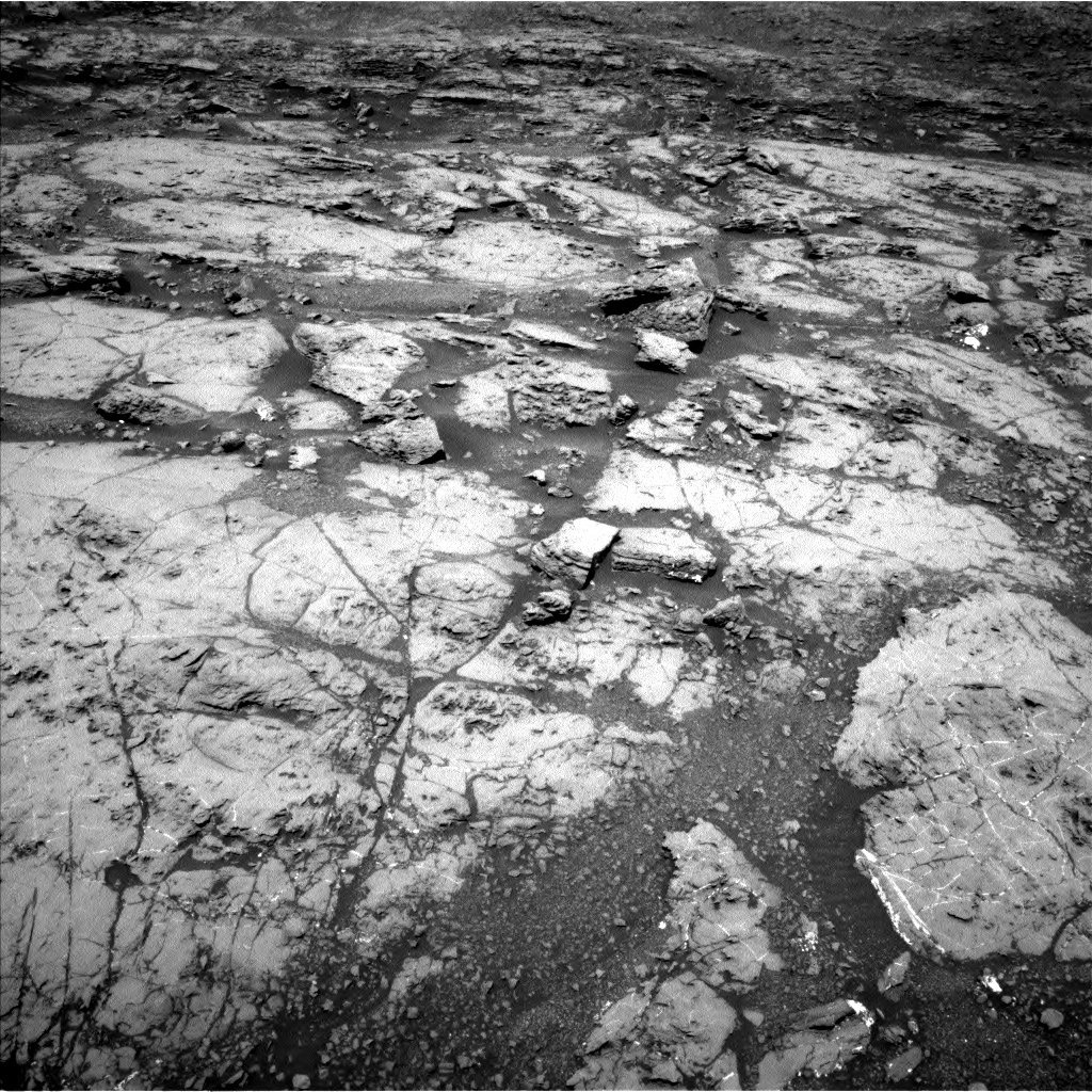 Nasa's Mars rover Curiosity acquired this image using its Left Navigation Camera on Sol 1869, at drive 2276, site number 66