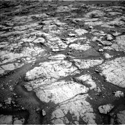 Nasa's Mars rover Curiosity acquired this image using its Left Navigation Camera on Sol 1869, at drive 2282, site number 66