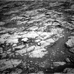 Nasa's Mars rover Curiosity acquired this image using its Left Navigation Camera on Sol 1869, at drive 2294, site number 66