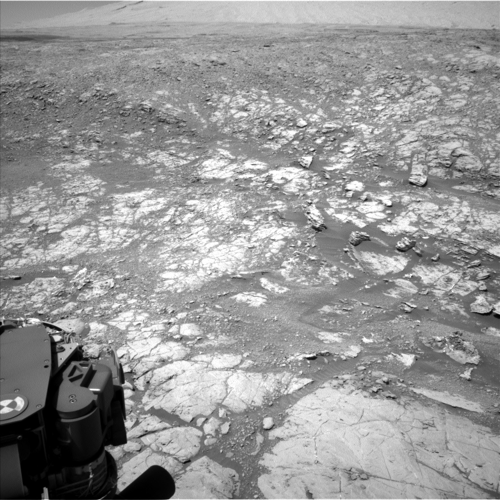 Nasa's Mars rover Curiosity acquired this image using its Left Navigation Camera on Sol 1869, at drive 2312, site number 66