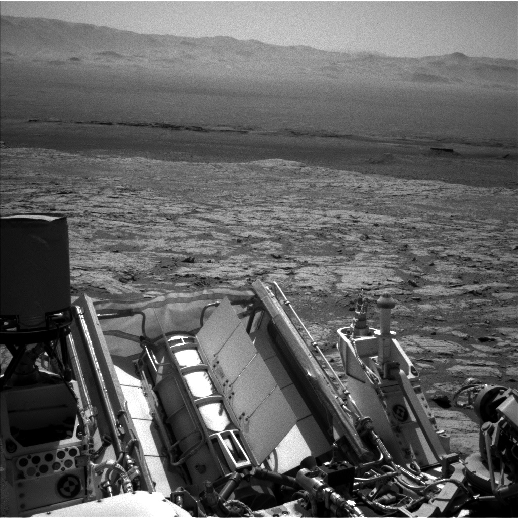 Nasa's Mars rover Curiosity acquired this image using its Left Navigation Camera on Sol 1869, at drive 2312, site number 66