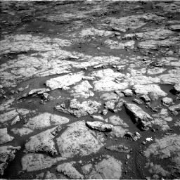 Nasa's Mars rover Curiosity acquired this image using its Left Navigation Camera on Sol 1871, at drive 2312, site number 66