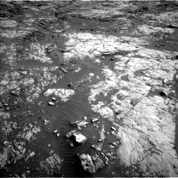 Nasa's Mars rover Curiosity acquired this image using its Left Navigation Camera on Sol 1871, at drive 2348, site number 66
