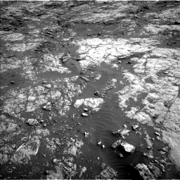 Nasa's Mars rover Curiosity acquired this image using its Left Navigation Camera on Sol 1871, at drive 2354, site number 66