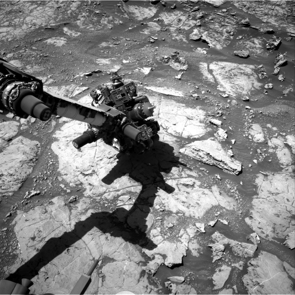 Nasa's Mars rover Curiosity acquired this image using its Right Navigation Camera on Sol 1871, at drive 2312, site number 66