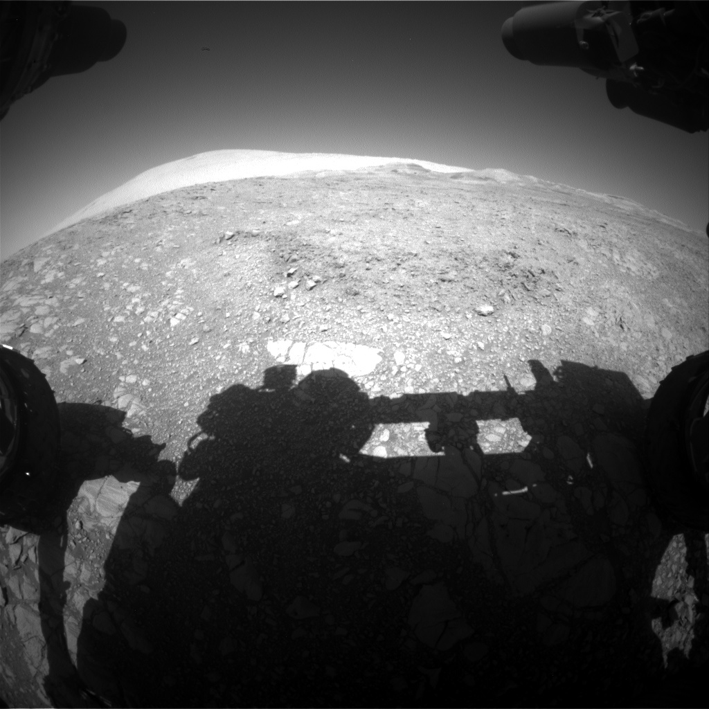 Nasa's Mars rover Curiosity acquired this image using its Front Hazard Avoidance Camera (Front Hazcam) on Sol 1873, at drive 2430, site number 66