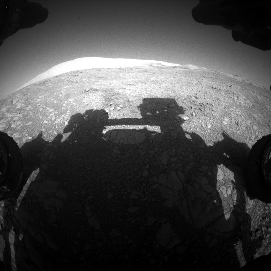 Nasa's Mars rover Curiosity acquired this image using its Front Hazard Avoidance Camera (Front Hazcam) on Sol 1874, at drive 2430, site number 66