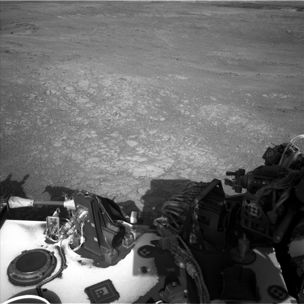 Nasa's Mars rover Curiosity acquired this image using its Left Navigation Camera on Sol 1877, at drive 0, site number 67