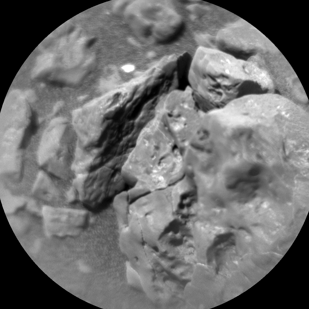 Nasa's Mars rover Curiosity acquired this image using its Chemistry & Camera (ChemCam) on Sol 1877, at drive 2430, site number 66