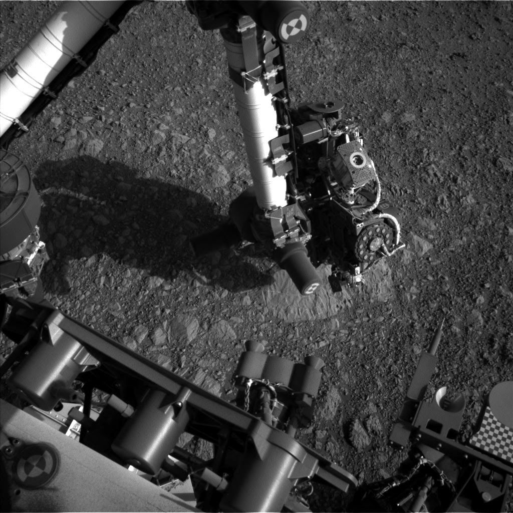 Nasa's Mars rover Curiosity acquired this image using its Left Navigation Camera on Sol 1879, at drive 0, site number 67