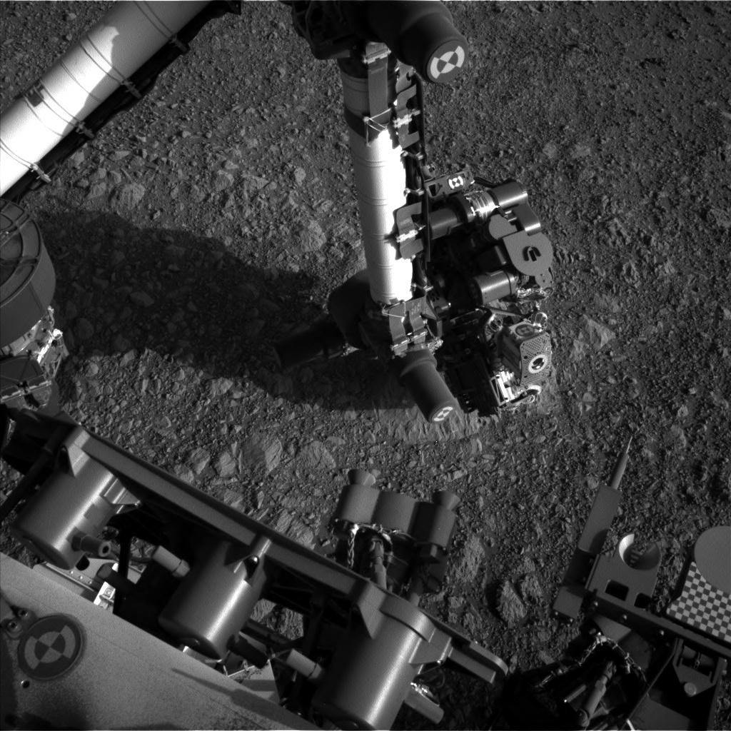 Nasa's Mars rover Curiosity acquired this image using its Left Navigation Camera on Sol 1879, at drive 0, site number 67