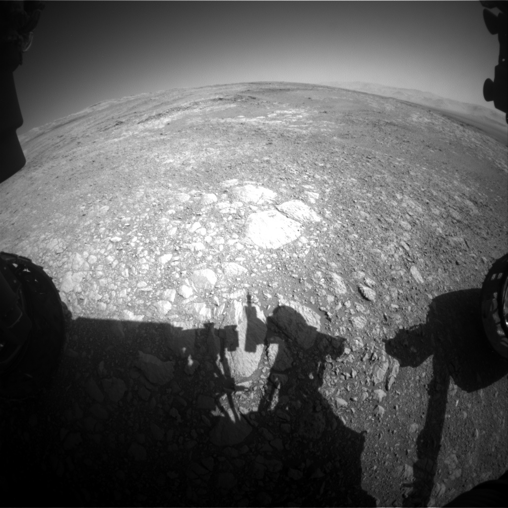 Nasa's Mars rover Curiosity acquired this image using its Front Hazard Avoidance Camera (Front Hazcam) on Sol 1882, at drive 0, site number 67