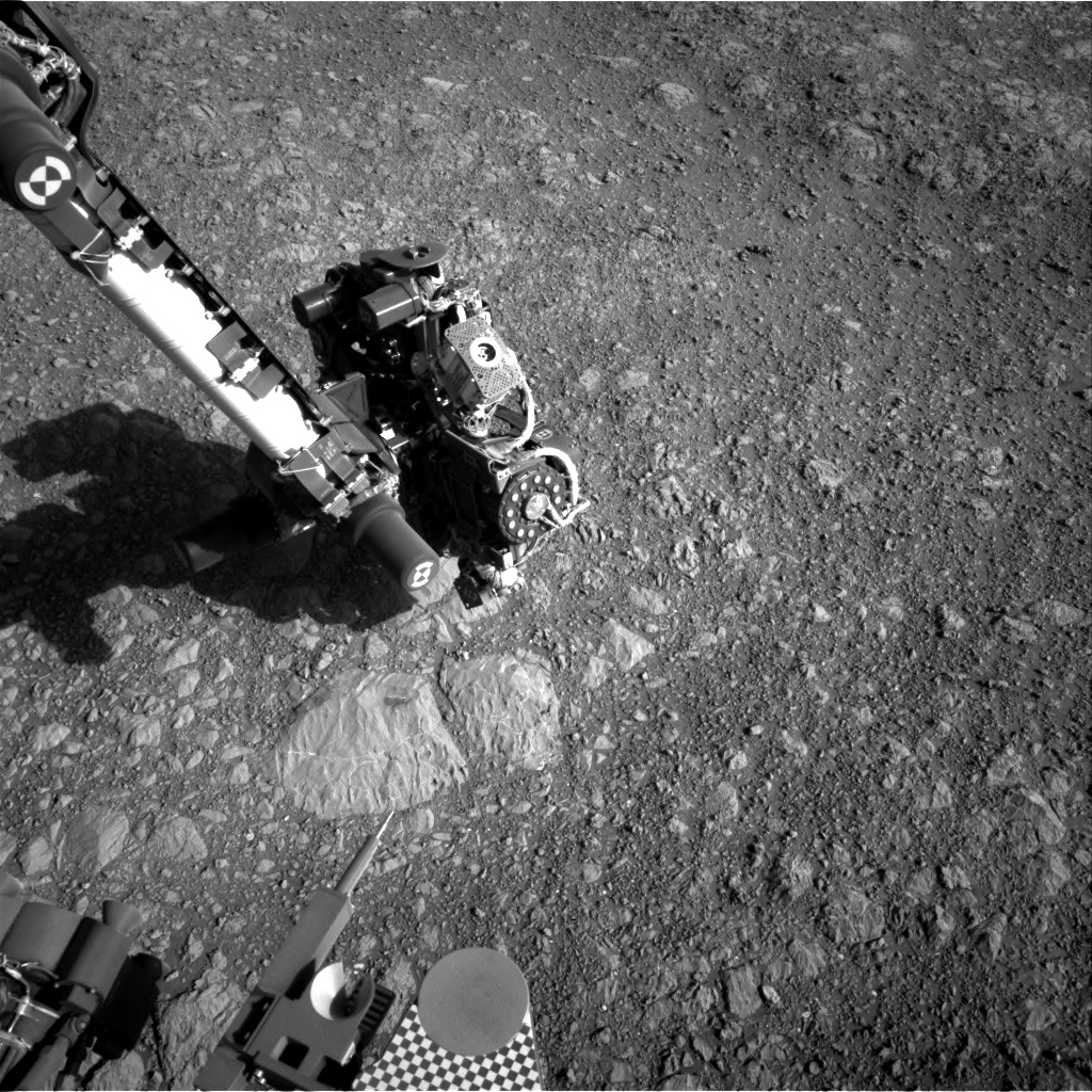 Nasa's Mars rover Curiosity acquired this image using its Right Navigation Camera on Sol 1885, at drive 0, site number 67