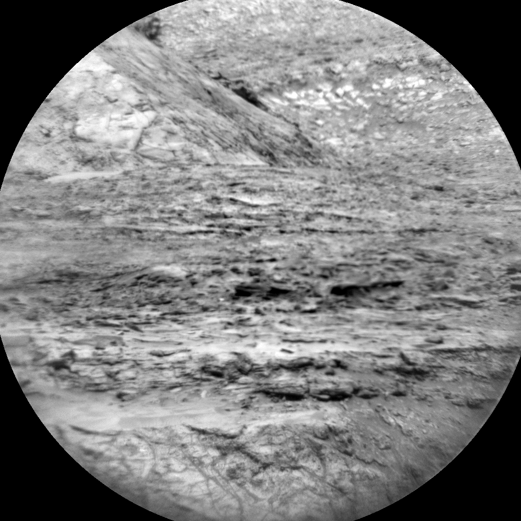 Nasa's Mars rover Curiosity acquired this image using its Chemistry & Camera (ChemCam) on Sol 1885, at drive 0, site number 67