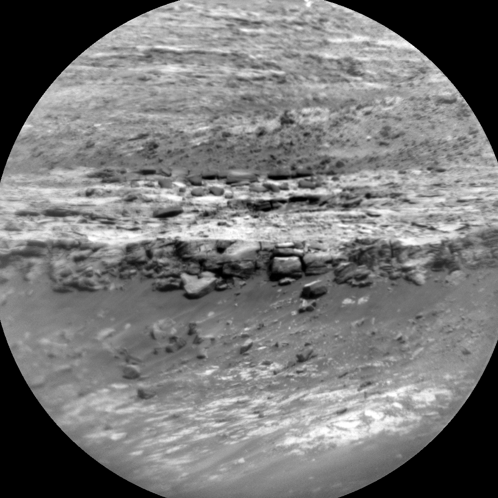 Nasa's Mars rover Curiosity acquired this image using its Chemistry & Camera (ChemCam) on Sol 1885, at drive 0, site number 67