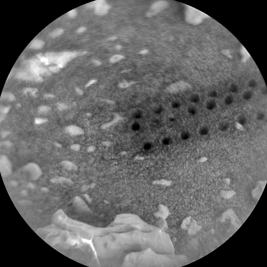 Nasa's Mars rover Curiosity acquired this image using its Chemistry & Camera (ChemCam) on Sol 1886, at drive 0, site number 67