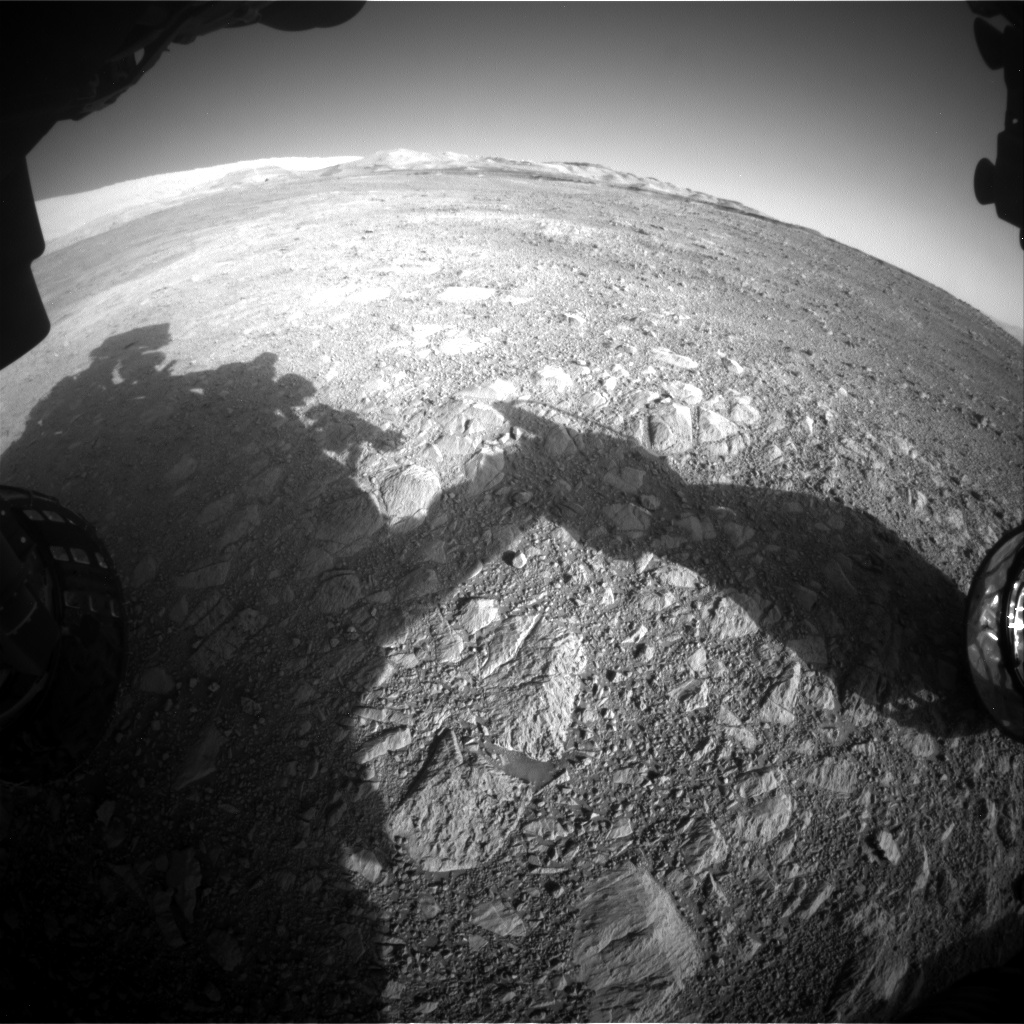 Nasa's Mars rover Curiosity acquired this image using its Front Hazard Avoidance Camera (Front Hazcam) on Sol 1887, at drive 216, site number 67