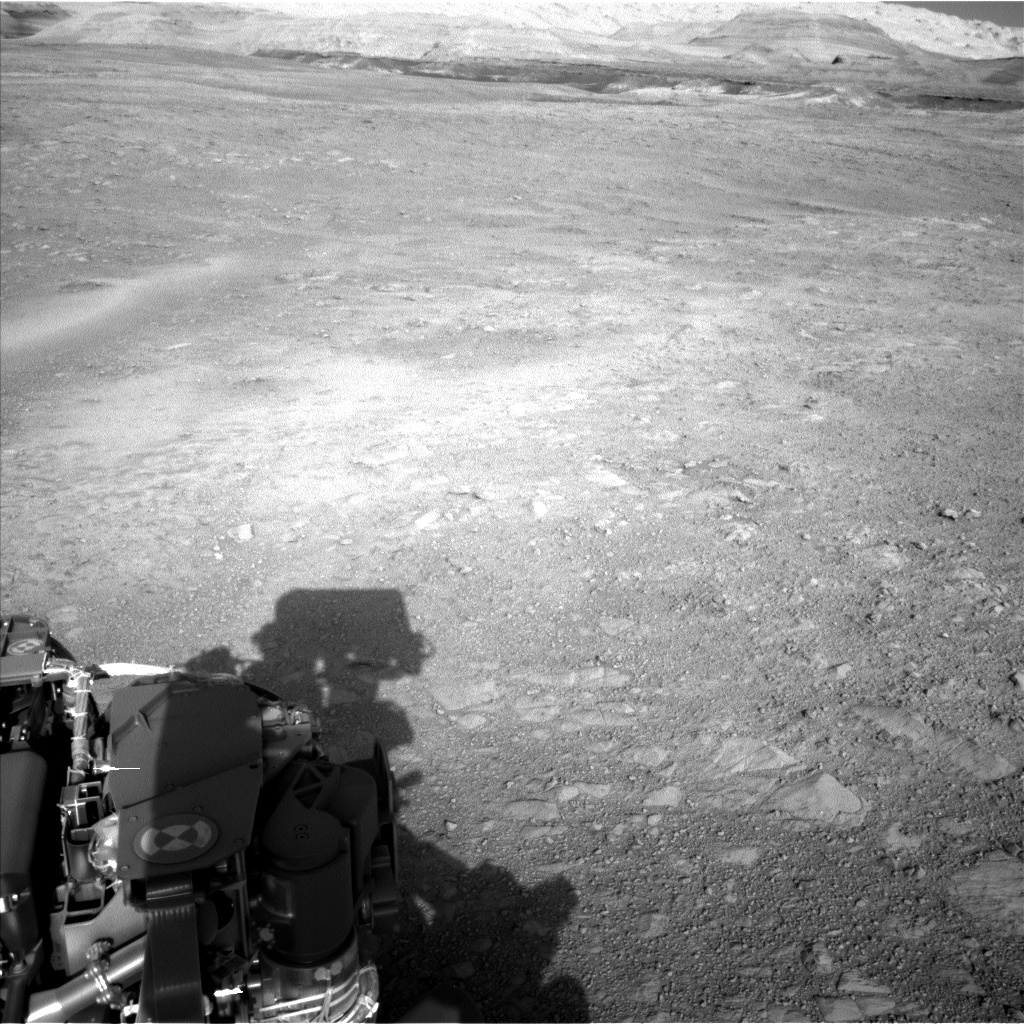 Nasa's Mars rover Curiosity acquired this image using its Left Navigation Camera on Sol 1887, at drive 216, site number 67