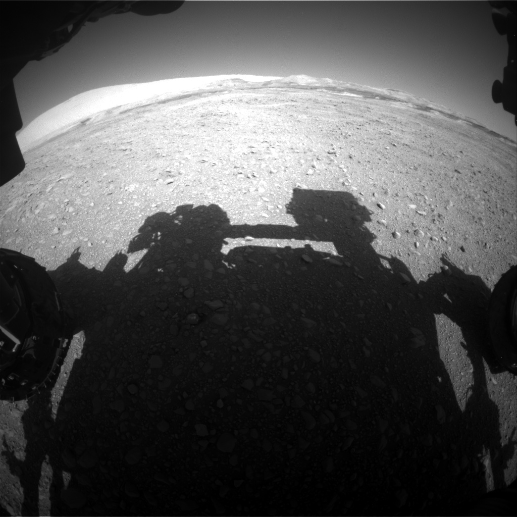 Nasa's Mars rover Curiosity acquired this image using its Front Hazard Avoidance Camera (Front Hazcam) on Sol 1889, at drive 490, site number 67