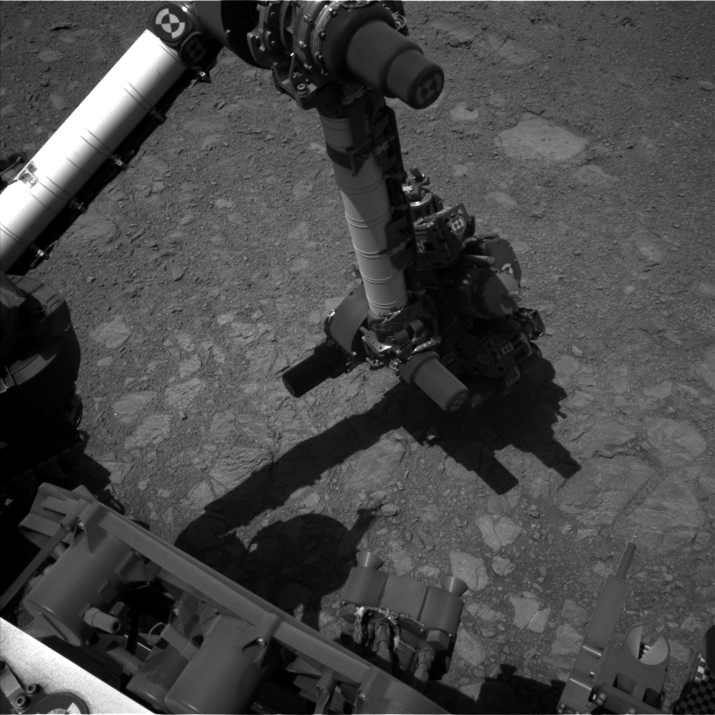 Nasa's Mars rover Curiosity acquired this image using its Left Navigation Camera on Sol 1889, at drive 216, site number 67