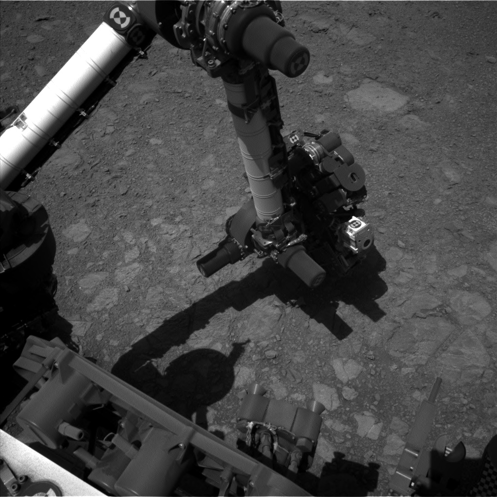Nasa's Mars rover Curiosity acquired this image using its Left Navigation Camera on Sol 1889, at drive 216, site number 67