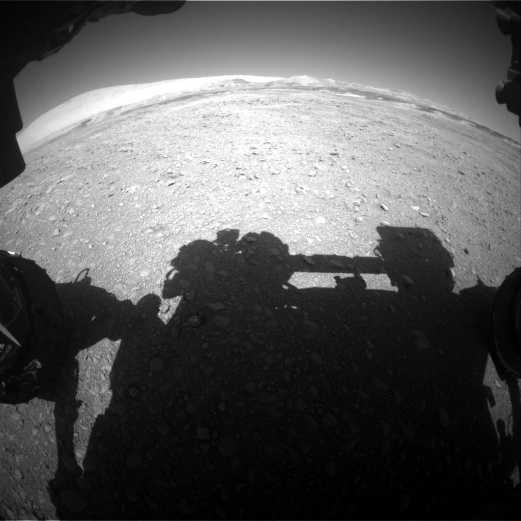 Nasa's Mars rover Curiosity acquired this image using its Front Hazard Avoidance Camera (Front Hazcam) on Sol 1890, at drive 490, site number 67