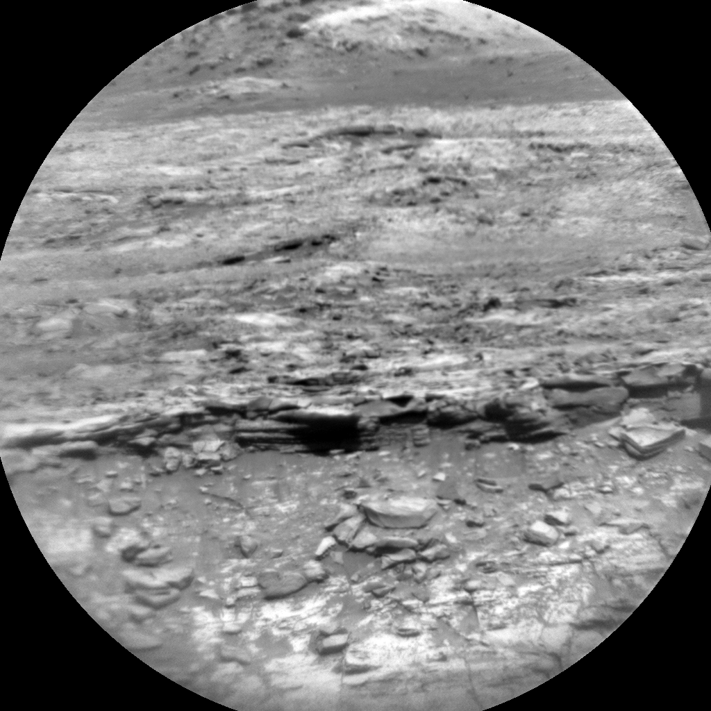 Nasa's Mars rover Curiosity acquired this image using its Chemistry & Camera (ChemCam) on Sol 1890, at drive 490, site number 67