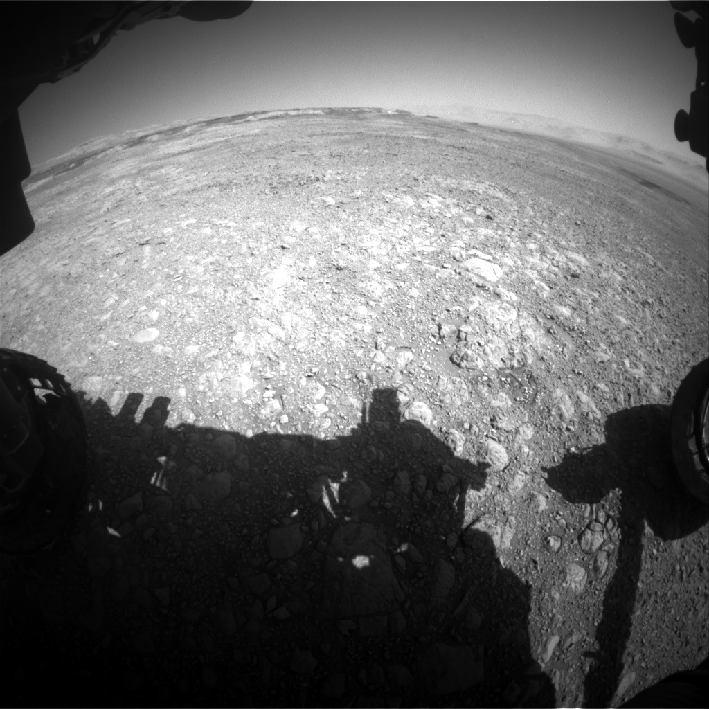 Nasa's Mars rover Curiosity acquired this image using its Front Hazard Avoidance Camera (Front Hazcam) on Sol 1891, at drive 650, site number 67