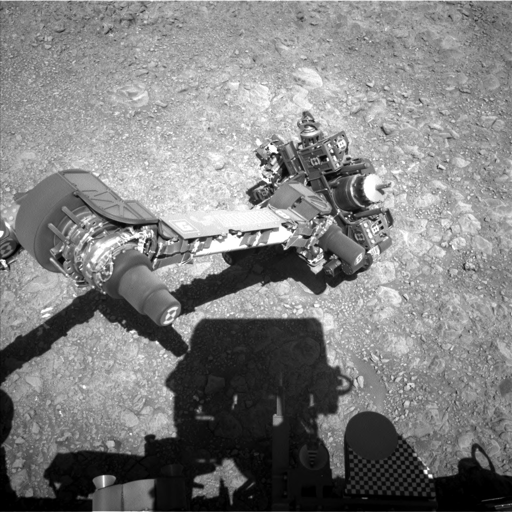 Nasa's Mars rover Curiosity acquired this image using its Left Navigation Camera on Sol 1893, at drive 650, site number 67