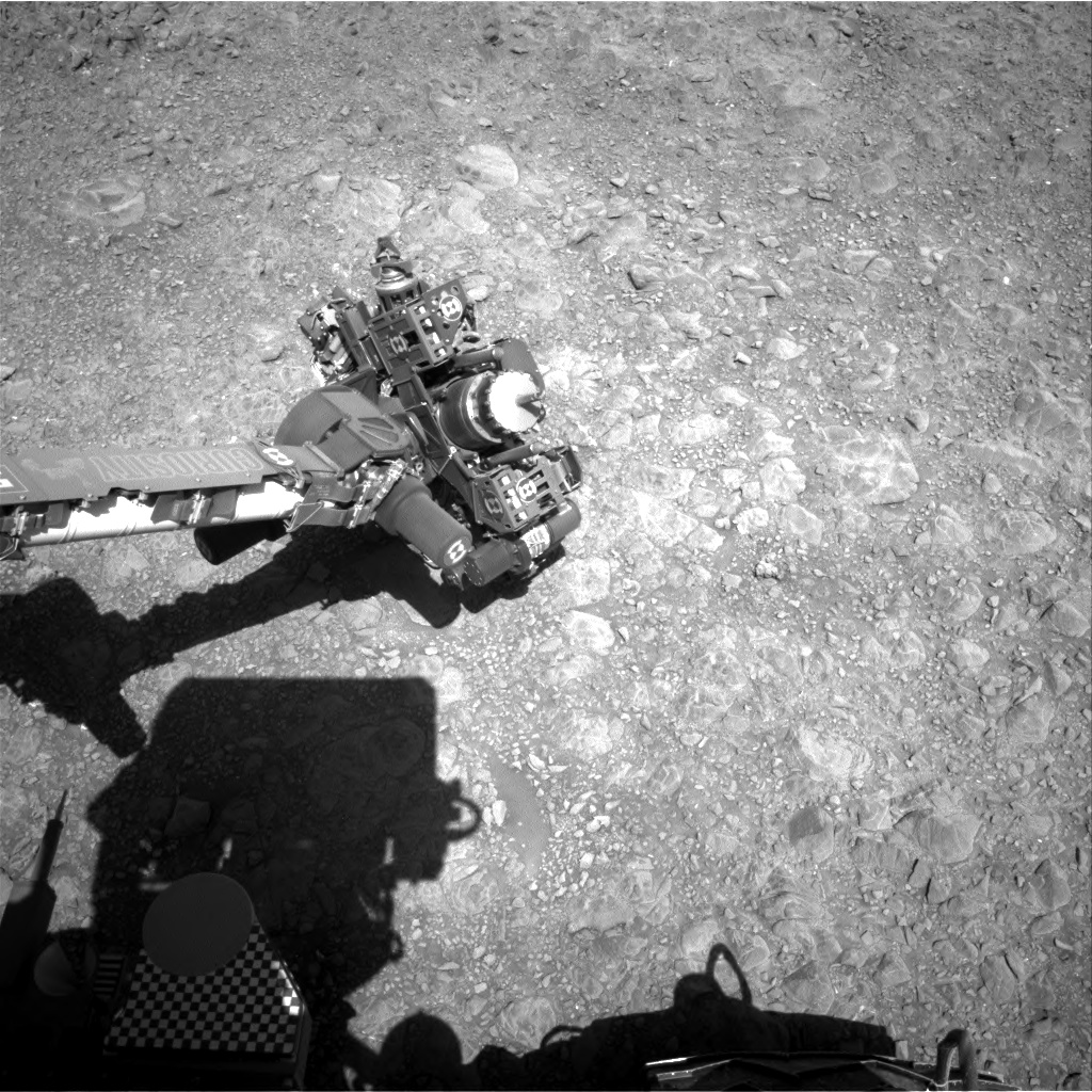 Nasa's Mars rover Curiosity acquired this image using its Right Navigation Camera on Sol 1893, at drive 650, site number 67