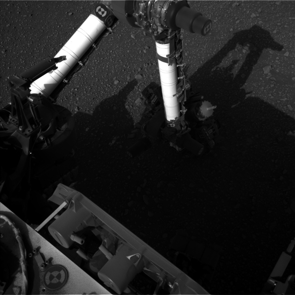 Nasa's Mars rover Curiosity acquired this image using its Left Navigation Camera on Sol 1898, at drive 1016, site number 67