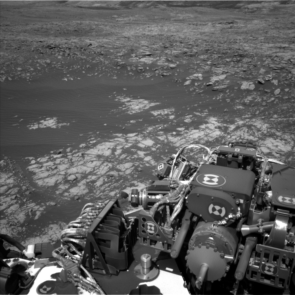 Nasa's Mars rover Curiosity acquired this image using its Left Navigation Camera on Sol 1901, at drive 1238, site number 67
