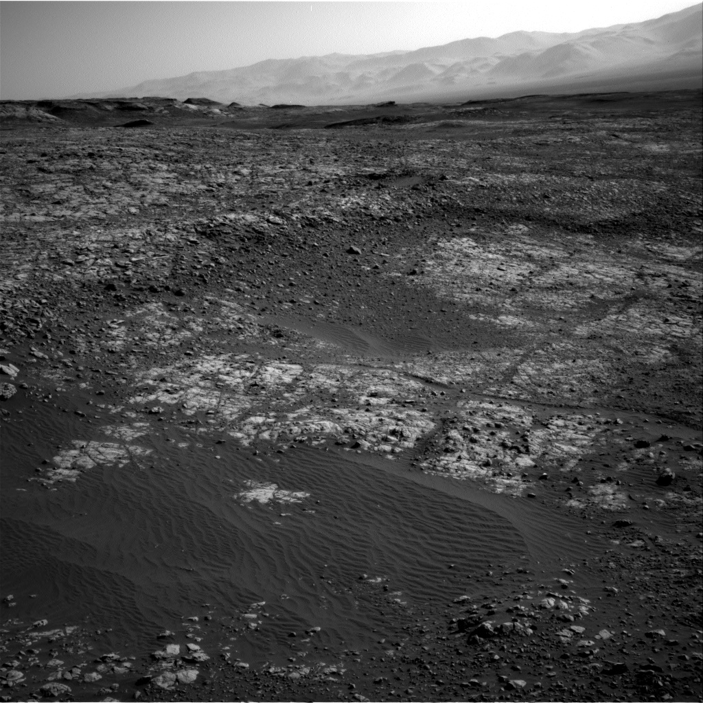 Nasa's Mars rover Curiosity acquired this image using its Right Navigation Camera on Sol 1905, at drive 1494, site number 67