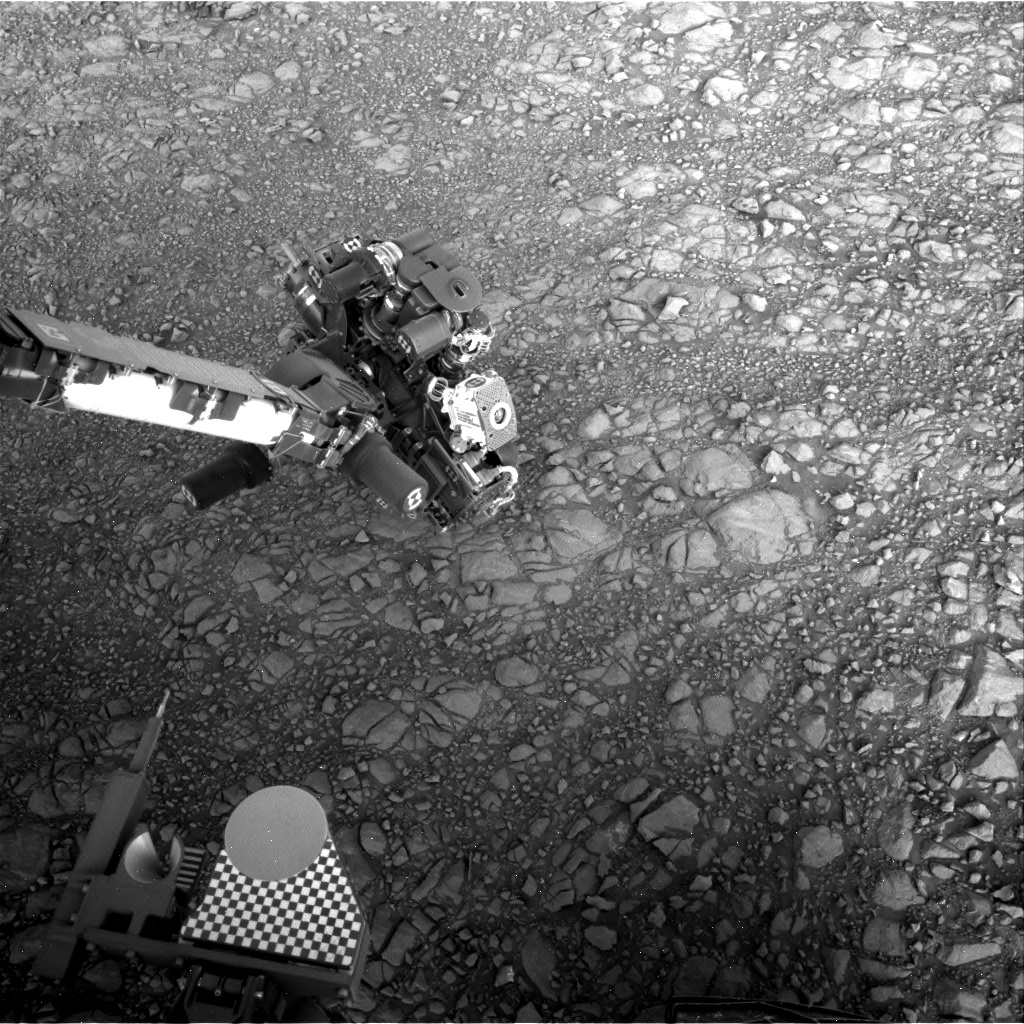 Nasa's Mars rover Curiosity acquired this image using its Right Navigation Camera on Sol 1906, at drive 1494, site number 67