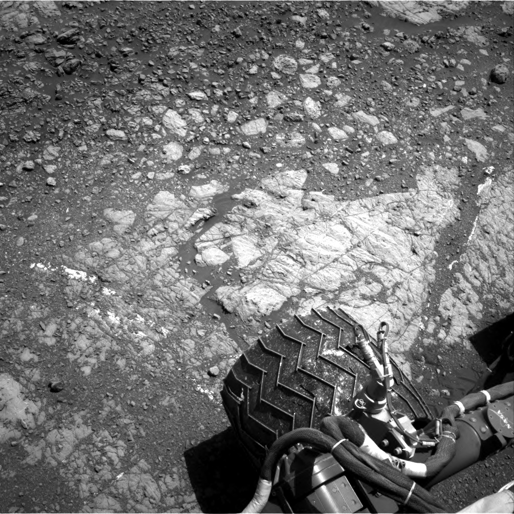 Nasa's Mars rover Curiosity acquired this image using its Right Navigation Camera on Sol 1912, at drive 1762, site number 67
