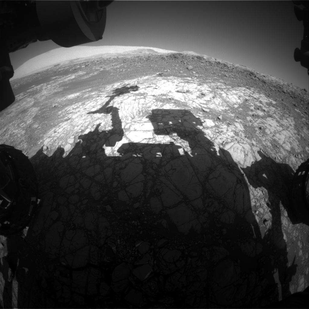 Nasa's Mars rover Curiosity acquired this image using its Front Hazard Avoidance Camera (Front Hazcam) on Sol 1914, at drive 1762, site number 67