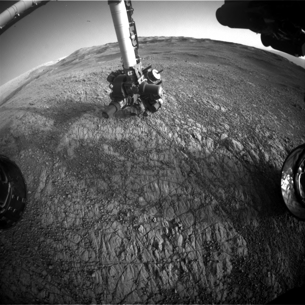 Nasa's Mars rover Curiosity acquired this image using its Front Hazard Avoidance Camera (Front Hazcam) on Sol 1929, at drive 2140, site number 67