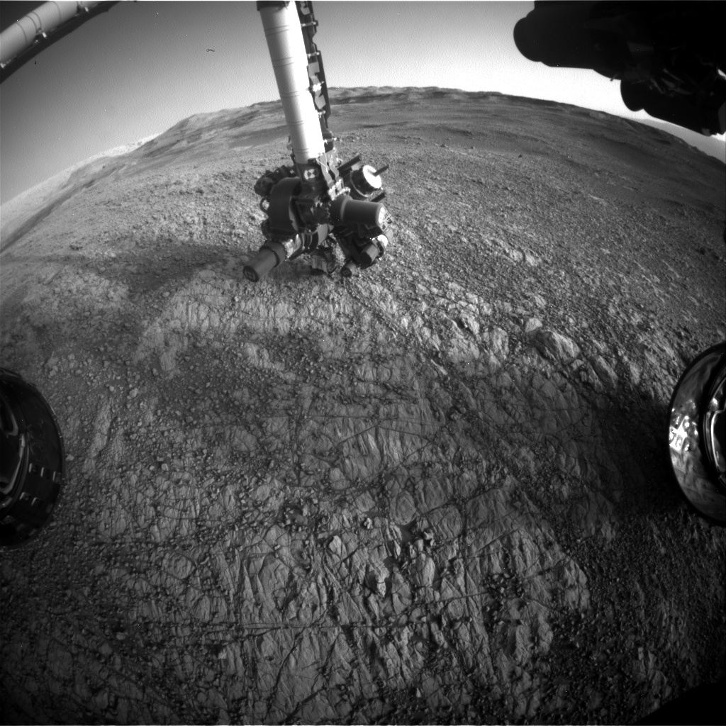 Nasa's Mars rover Curiosity acquired this image using its Front Hazard Avoidance Camera (Front Hazcam) on Sol 1929, at drive 2140, site number 67