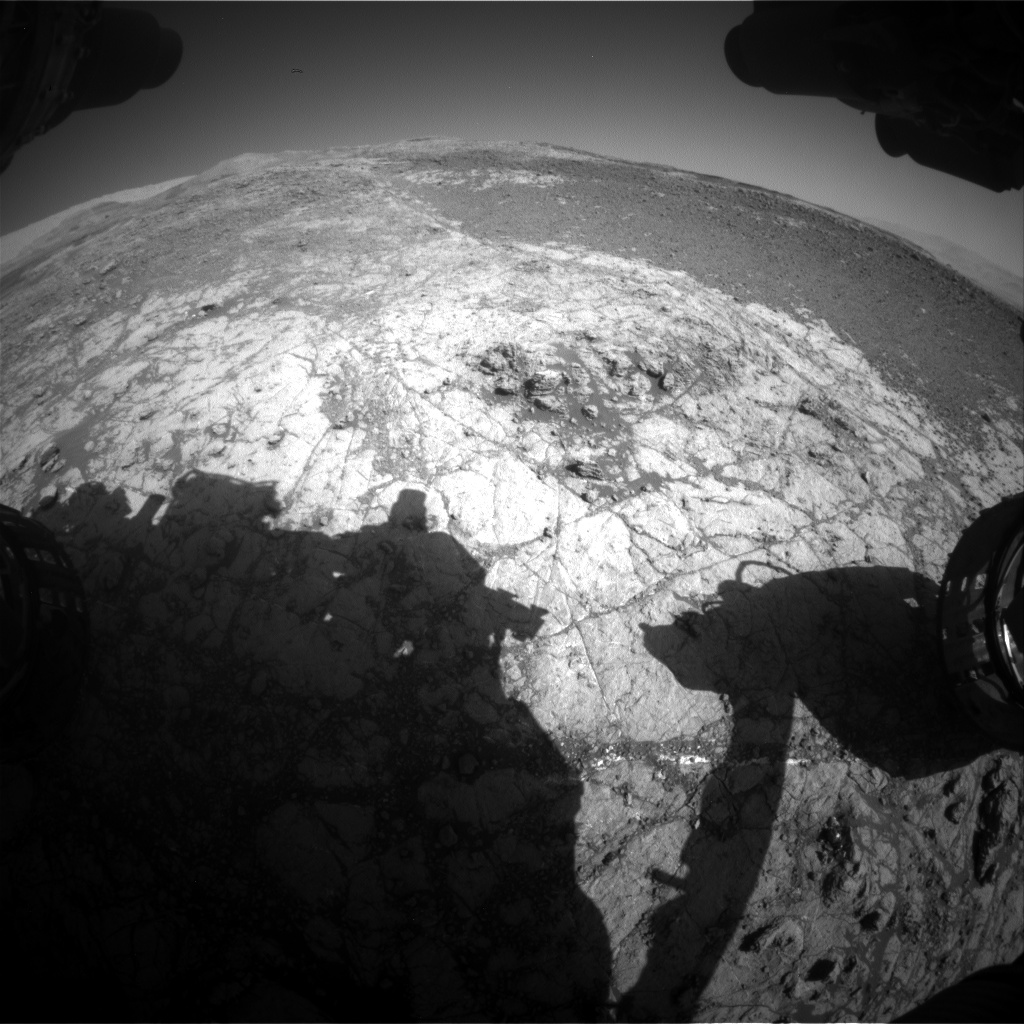 Nasa's Mars rover Curiosity acquired this image using its Front Hazard Avoidance Camera (Front Hazcam) on Sol 1930, at drive 2420, site number 67