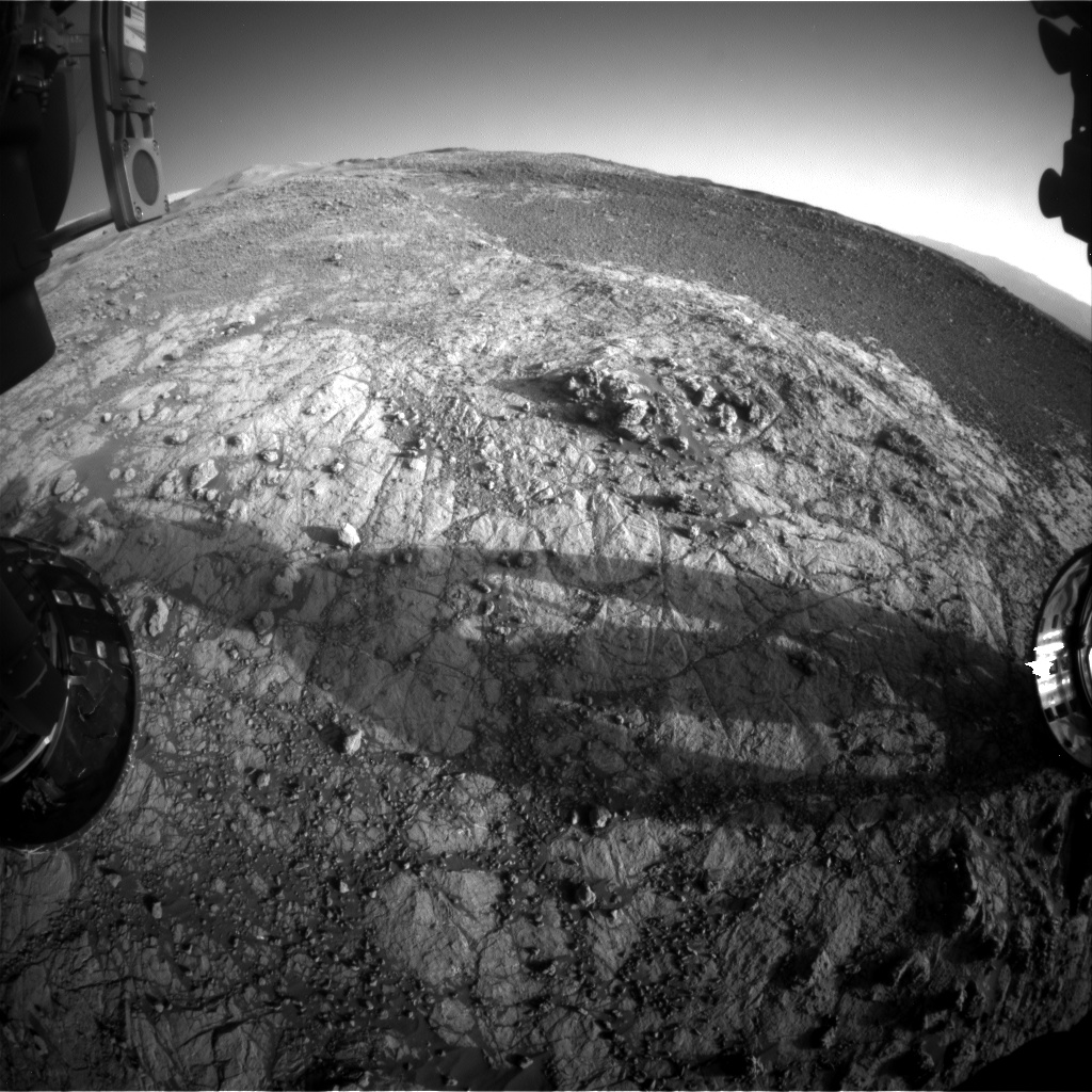 Nasa's Mars rover Curiosity acquired this image using its Front Hazard Avoidance Camera (Front Hazcam) on Sol 1935, at drive 2420, site number 67