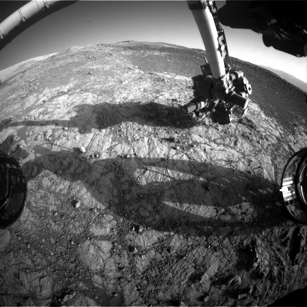 Nasa's Mars rover Curiosity acquired this image using its Front Hazard Avoidance Camera (Front Hazcam) on Sol 1935, at drive 2420, site number 67