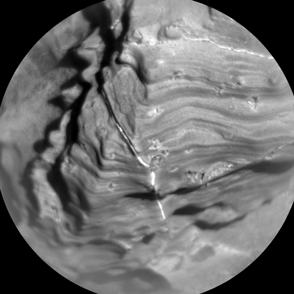 Nasa's Mars rover Curiosity acquired this image using its Chemistry & Camera (ChemCam) on Sol 1937, at drive 2420, site number 67