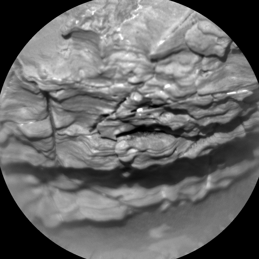 Nasa's Mars rover Curiosity acquired this image using its Chemistry & Camera (ChemCam) on Sol 1938, at drive 2420, site number 67