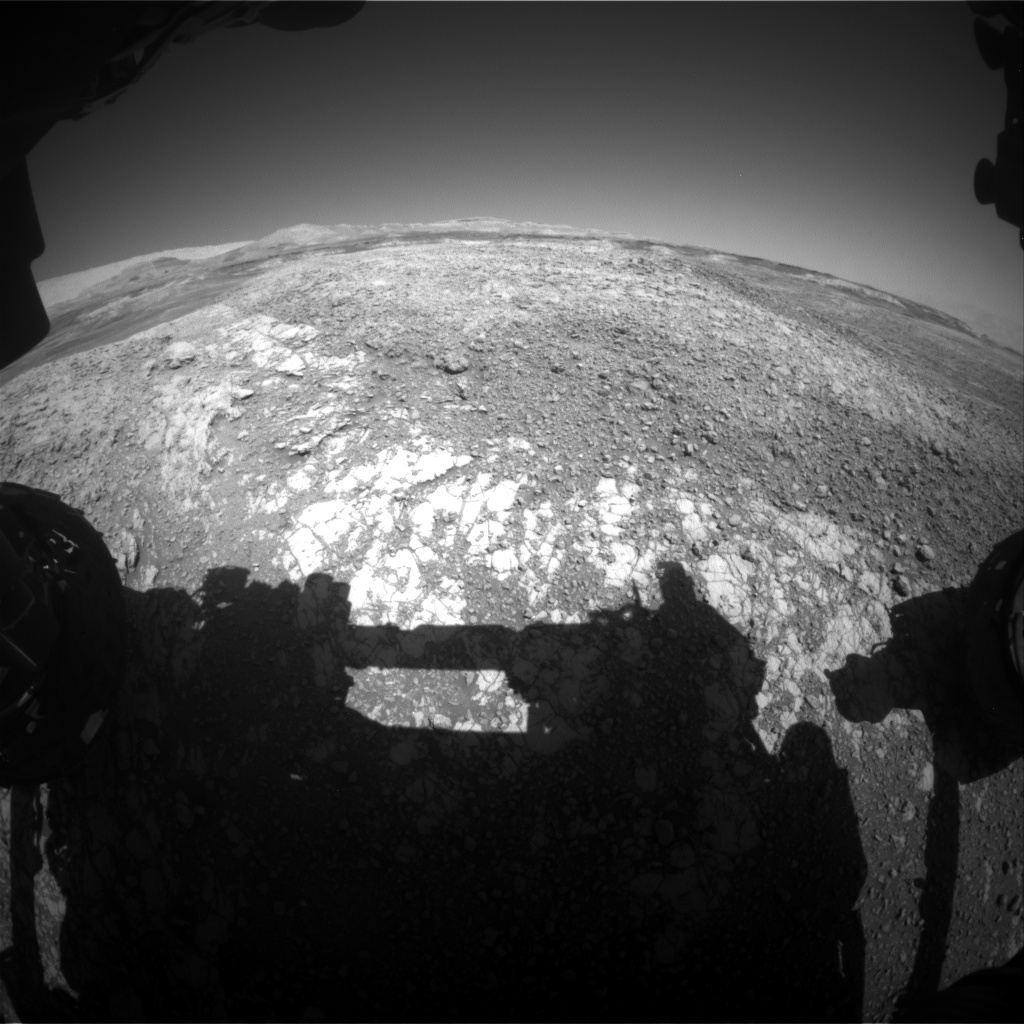 Nasa's Mars rover Curiosity acquired this image using its Front Hazard Avoidance Camera (Front Hazcam) on Sol 1939, at drive 2478, site number 67
