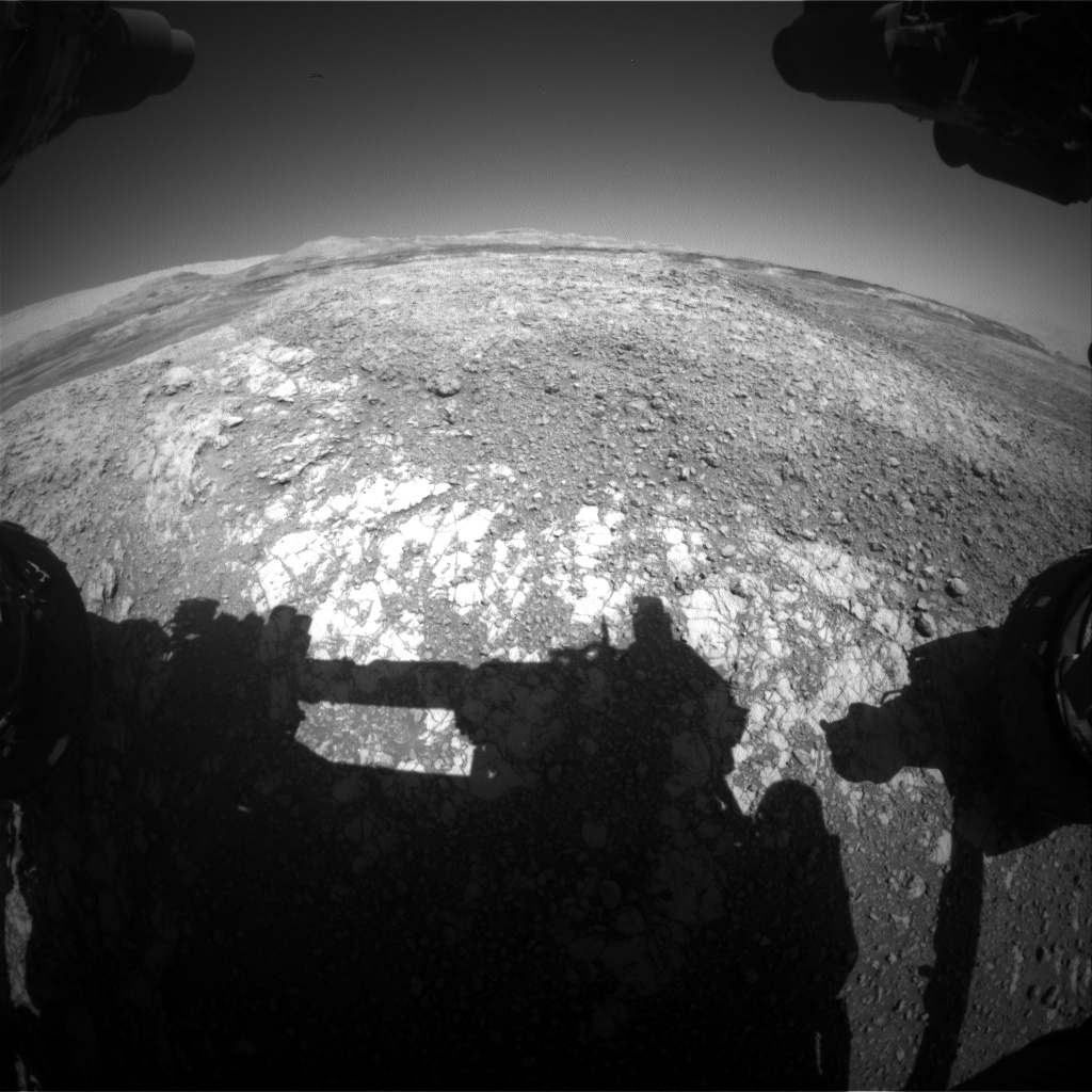 Nasa's Mars rover Curiosity acquired this image using its Front Hazard Avoidance Camera (Front Hazcam) on Sol 1939, at drive 2478, site number 67
