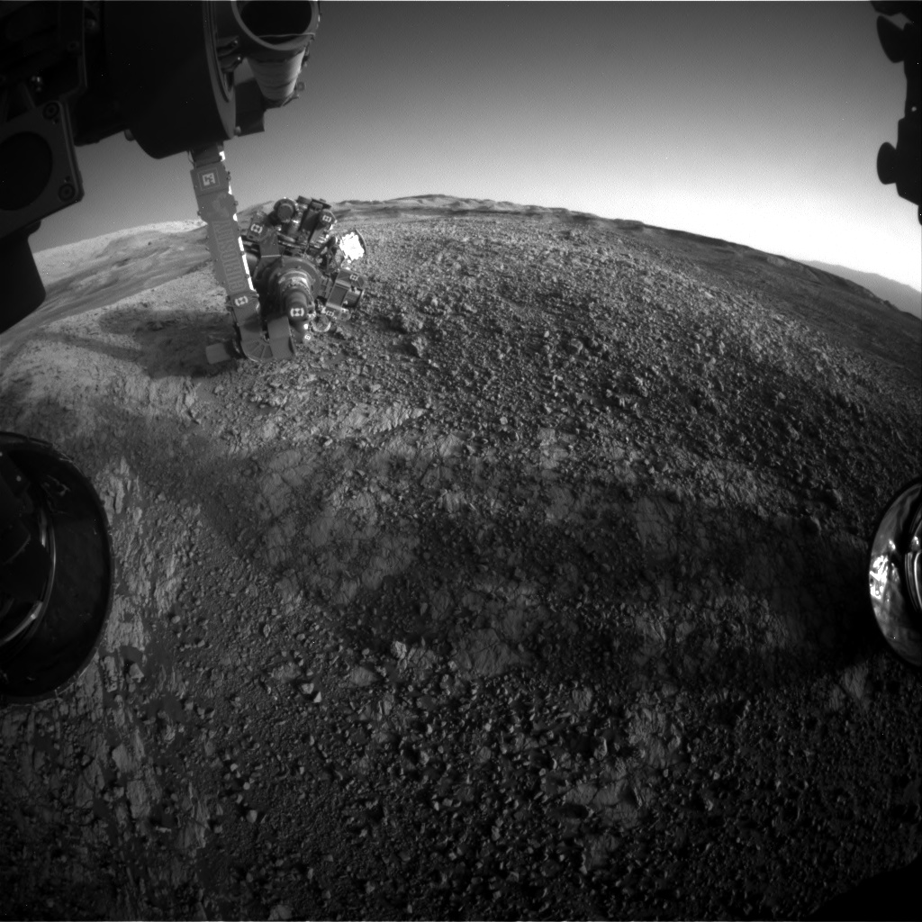Nasa's Mars rover Curiosity acquired this image using its Front Hazard Avoidance Camera (Front Hazcam) on Sol 1940, at drive 2478, site number 67